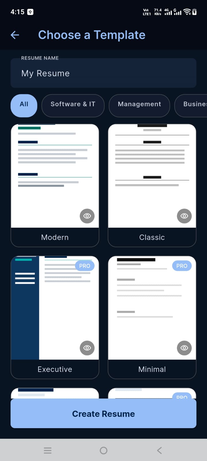 HireQ.AI: AI Resume Builder screenshot 3