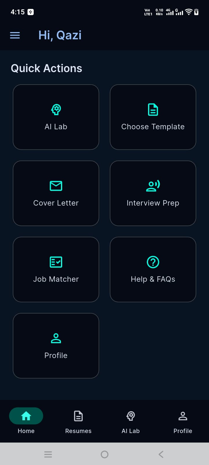 HireQ.AI: AI Resume Builder screenshot 2